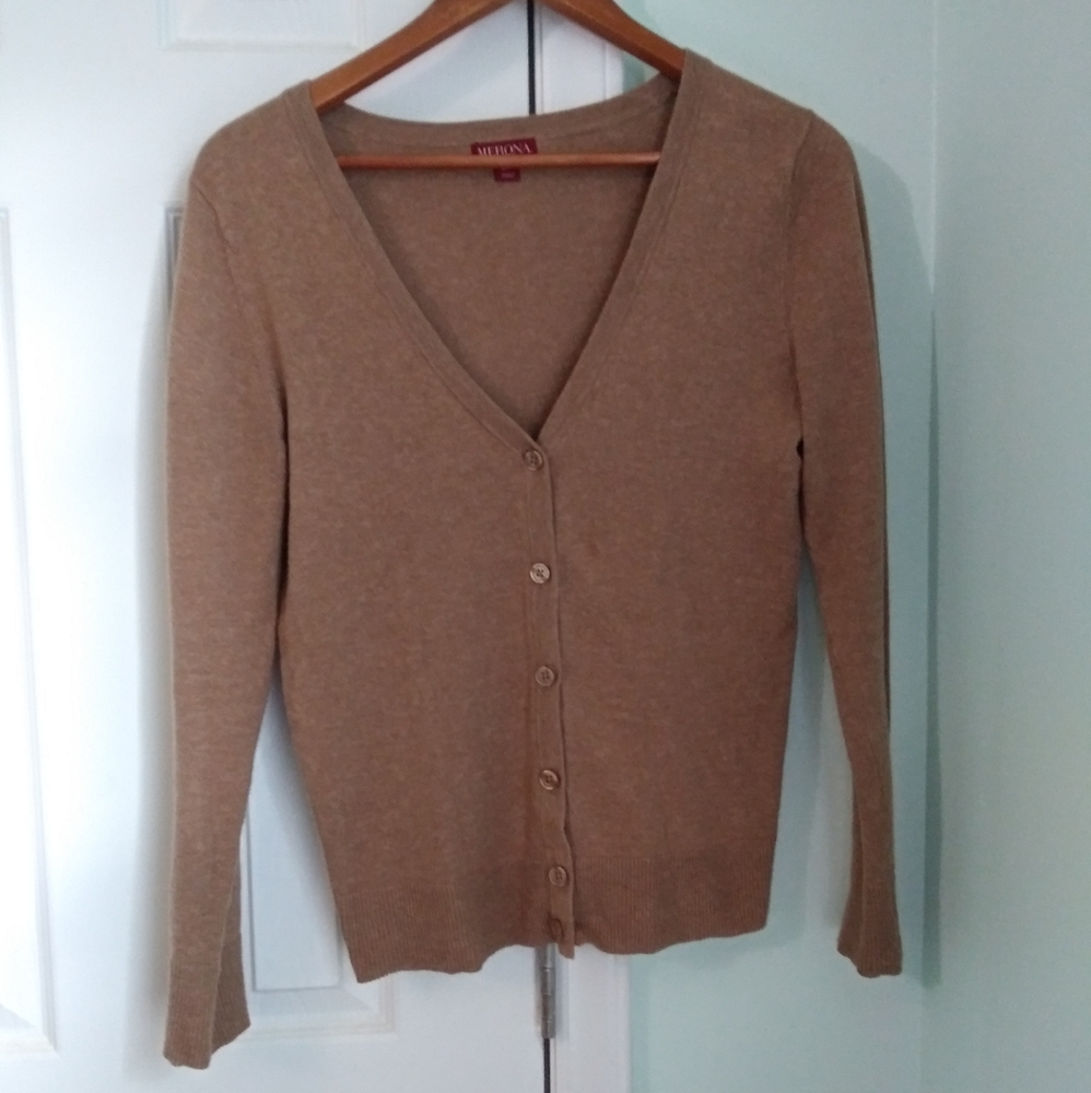 Camel colored merona cardigan